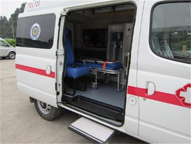 凉州救护车出租服务案例7